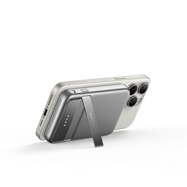 Повербанк EcoFLow RAPID Magnetic Power Bank 5000 Silver