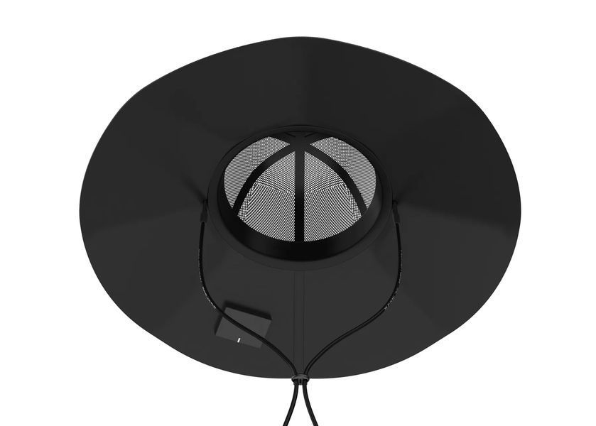 Сонячний капелюх EcoFlow Power Hat 12 Вт - Чорна М-L EFPowerHat-M-L фото