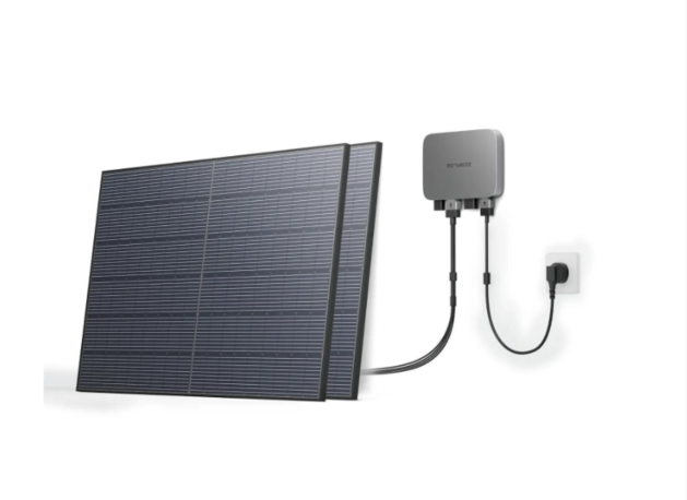 EcoFlow PowerStream Kit &ndash; 800W Microinverter and 2x400 Solar Panels