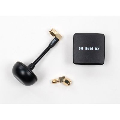 Antenna for drone Skyzone Mushroom short SMA90 + Patch SMA 5.0GHz RHCP (2pcs) (AT5GMP)