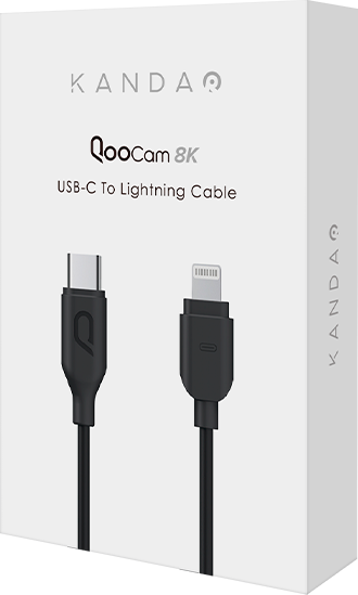 Адаптер KanDao QooCam 8K USB-C To Lightning Cable 2724 фото