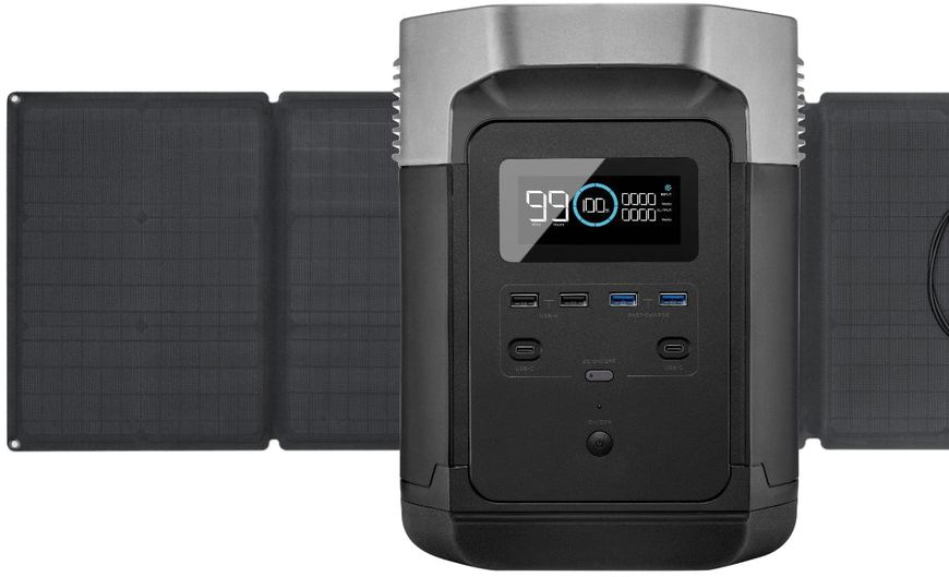 Комплект EcoFlow DELTA + 110W Solar Panel BundleD+SP110W фото