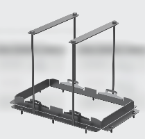 Крепление 2kWh LFP Battery Mounting Bracket AFRB-MM100BP5-1 фото