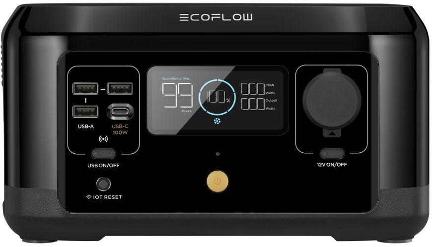 Зарядная станция EcoFlow RIVER mini (Wireless) (210 Вт·ч) RIVERMINIWIRELESS фото