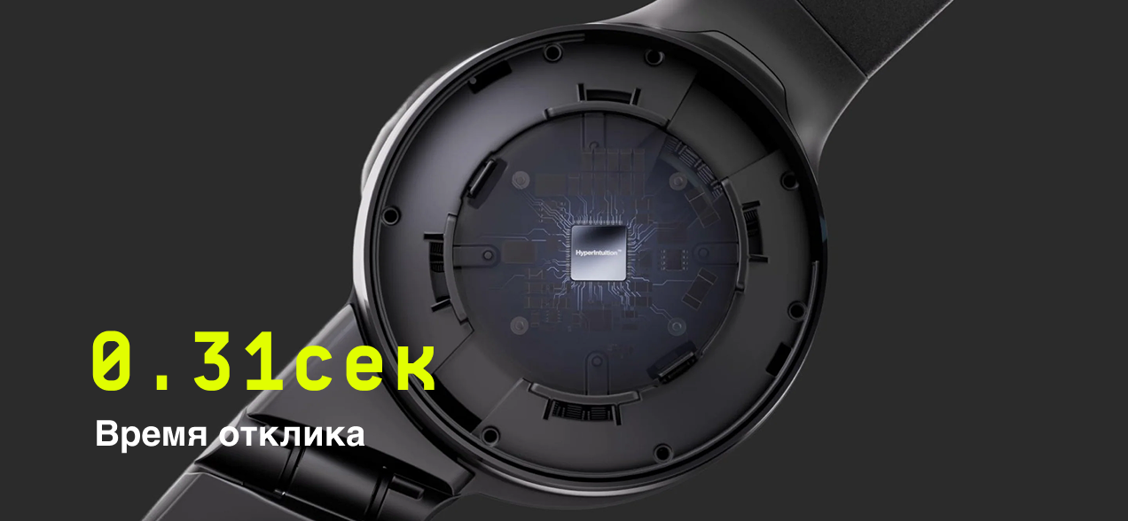 Время отклика — 0,31 с