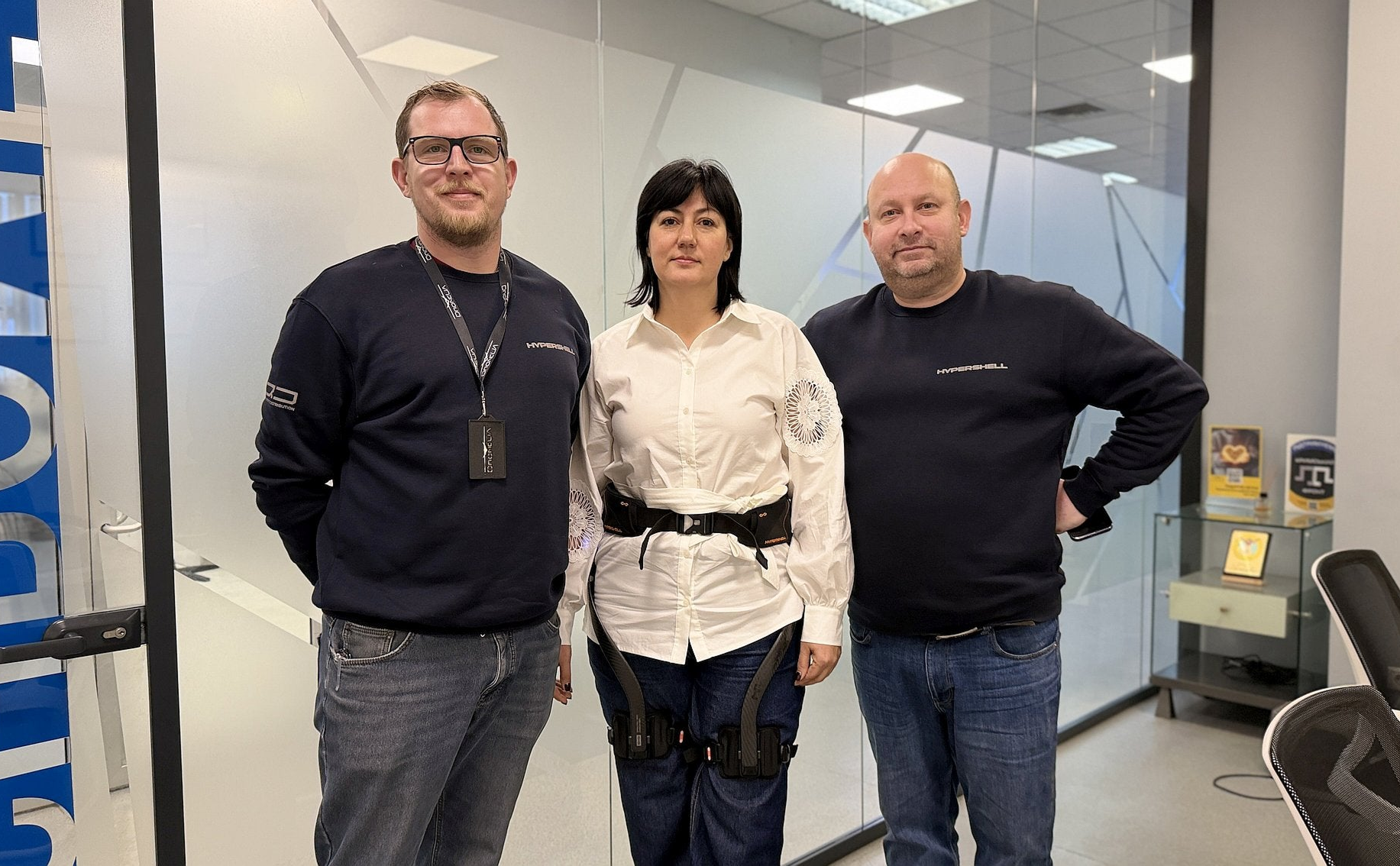 Practical testing of the Hypershell robotic exoskeleton.